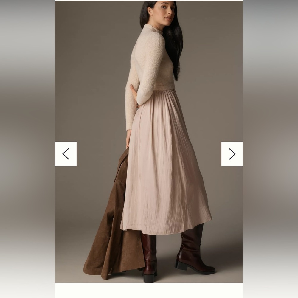 Twofer Sweater Dress - Picture 4 of 8